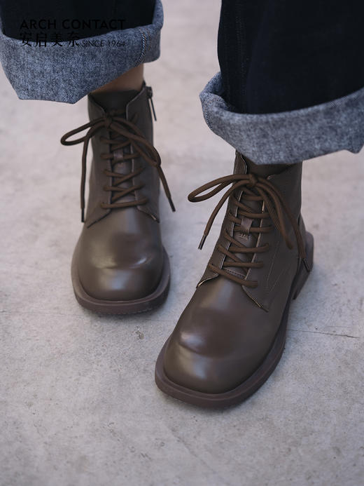 ARCHCONTACT安启美奈秋冬舒适百搭女靴 商品图1