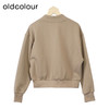 oldcolour纯色加绒卫衣冬季新款设计感百搭短款上衣女O44024450 商品缩略图2