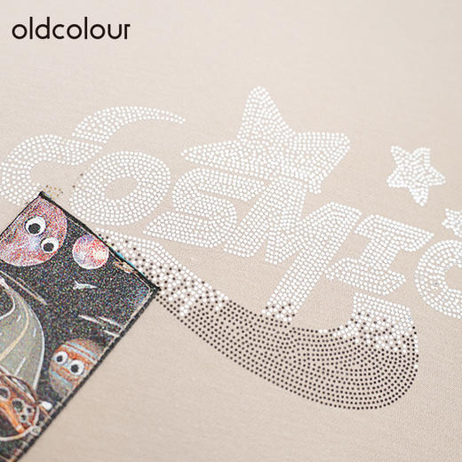 oldcolour休闲套头卫衣冬季新款宽松显瘦小个子上衣女O41024168 商品图4