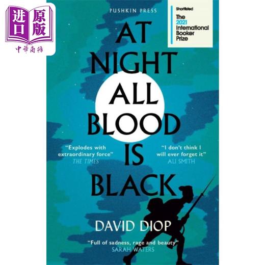 【中商原版】灵魂兄弟 At Night All Blood is Black 英文原版 David Diop 历史小说 现当代文学 历史与战争  商品图0