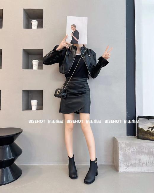 新品女士高跟时装女矮靴798B35524（W） 商品图7