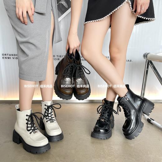 新品舒适软底软面加绒女士矮靴919B35527（W） 商品图8