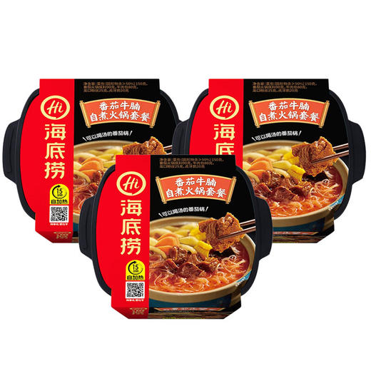 海底捞番茄牛腩自煮火锅套餐365g 商品图1