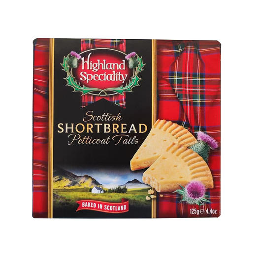 苏格兰甜酥三角饼干125g/058579 入口香脆黄油浓郁 商品图0