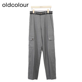 oldcolour美式复古休闲裤冬季新款时尚直筒工装长裤女O43073353