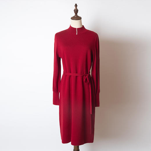 原价399秒杀169！！ 一姐秋冬针织休闲连衣裙自带坠落感慵懒温柔 商品图0