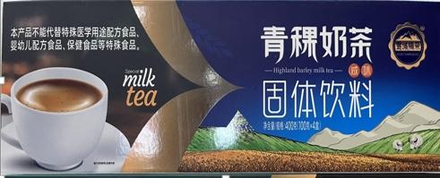 JS圣湖雪娇 青稞奶茶（咸）400g/盒 商品图0