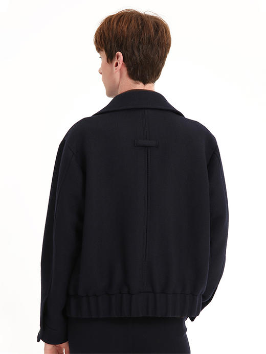 callisto藏青全羊毛夹克棉夹克 FSFEJ102C 商品图2