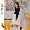 littletime童装秋季赫本小黑裙女连衣裙气质长袖公主裙洋气 商品缩略图2