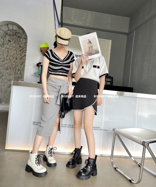 新品舒适软底软面加绒女士矮靴919B35527（W） 商品图5