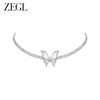 ZEGL设计师蝶语系列蝴蝶项链女小众高级感项圈脖颈链choker锁骨链 商品缩略图0