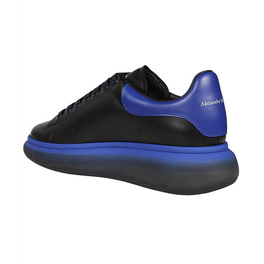 ALEXANDER MCQUEEN 亚历山大.麦昆 男士篮尾阔型休闲运动鞋 黑色 757709 WIE87 8712 商品图2