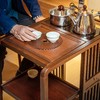 【厂家直发】祥福 乐山移动茶水车简易茶水柜烧水壶一体收纳置物架泡茶茶几 商品缩略图4