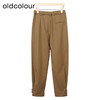 oldcolour设计感休闲裤冬季新款直筒宽松气质长裤女GO41073903 商品缩略图1
