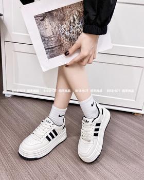 新品女士厚底加绒休闲棉鞋762B35591（W）