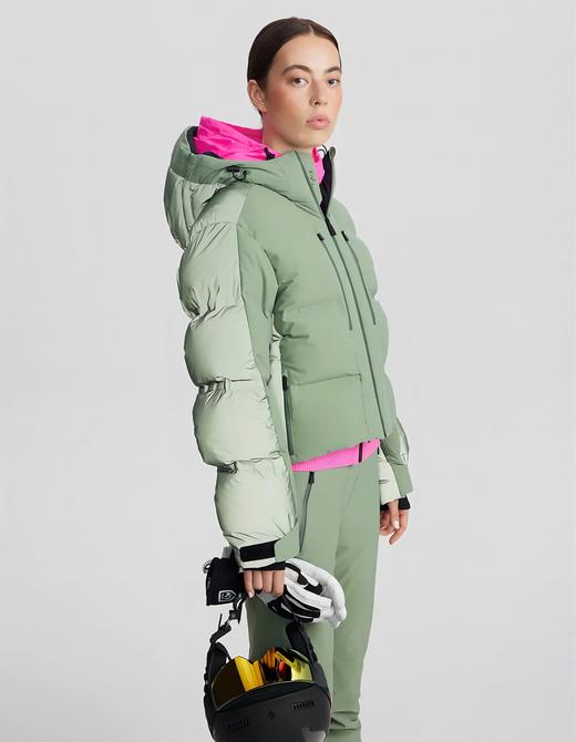Aztech Mountain - Super Nuke W - Sagebrush Reflective - 女装 - 滑雪夹克 - 绿色 商品图1