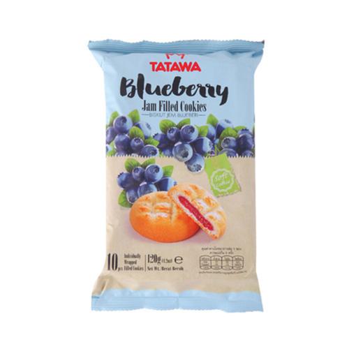 TATAWA蓝莓果酱软曲奇120g 商品图0