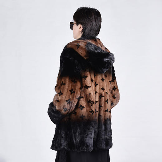 圣三利女装高级奢华水貂毛皮草SL134D012 商品图2