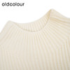 oldcolour毛织背心冬季新款设计感时尚半高领针织上衣女O44051411 商品缩略图4