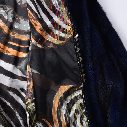 圣三利女装经典款水貂毛皮皮草SL154D002 商品图5