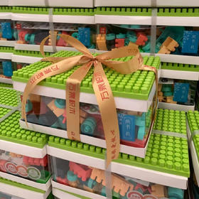 【儿童玩具积木礼盒】拼装拼插百变大颗粒积木 男孩女孩礼物 积木大礼盒