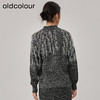 oldcolour冬季新款设计感小众气质宽松打底针织衫毛衣女O44052404 商品缩略图4