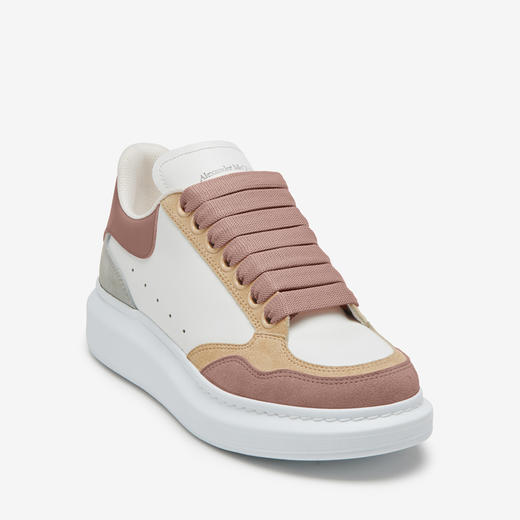 ALEXANDER MCQUEEN 亚历山大.麦昆 女士粉尾阔型休闲运动鞋 混色 758982 WIED2 6755 商品图1