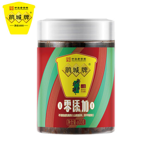 鹃城牌 零添加一级郫县豆瓣酱正宗600g易拉罐使用方便家用炒菜调味料 商品图2