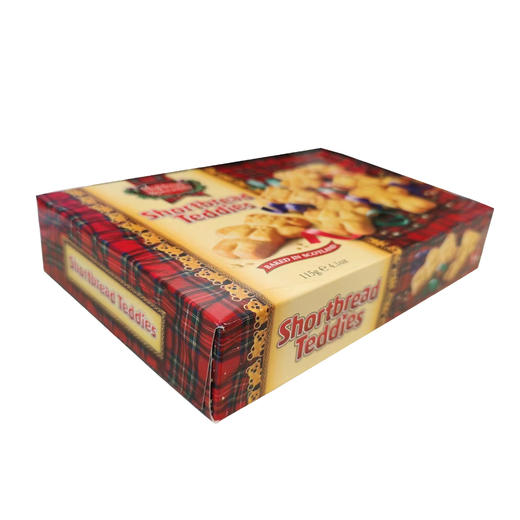 苏格兰甜酥小熊形饼干115g/058685 小熊形状美味又有趣口感细腻 商品图1