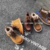 新品女士圆头美拉德系列加绒女矮靴653B35577（W） 商品缩略图0