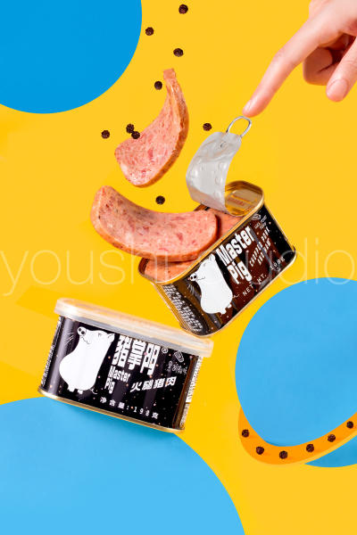 猪掌门年代午餐肉，双十一活动钜惠！！！猪掌门年代午餐肉六罐装买就送3片40g片装火腿午餐肉 商品图4