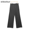 oldcolour高腰阔腿裤冬季新款气质宽松显瘦休闲西装裤女O44073427 商品缩略图0
