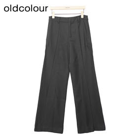 oldcolour高腰阔腿裤冬季新款气质宽松显瘦休闲西装裤女O44073427