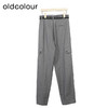 oldcolour美式复古休闲裤冬季新款时尚直筒工装长裤女O43073353 商品缩略图3
