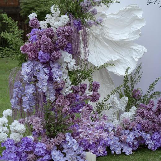 紫色系婚礼布置 商品图6