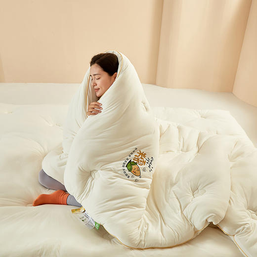 【分销】玉米纤维糯糯被  A类母婴等级面料，无化学添加，冬日睡懒觉神器 商品图1