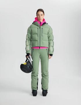 Aztech Mountain - Super Nuke W - Sagebrush Reflective - 女装 - 滑雪夹克 - 绿色