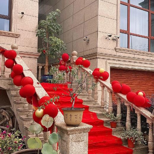 婚房中国红浪漫现场布置 商品图1