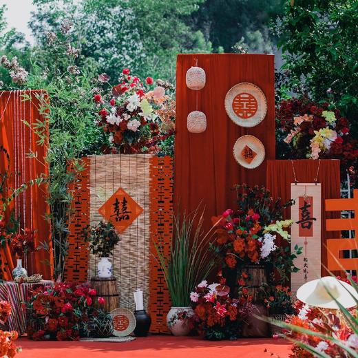 农村高级感婚礼布置 商品图0