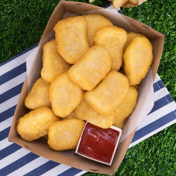 正大食品（CP）原味鸡块2斤酥脆鸡块 鸡胸肉鸡肉鸡块半成品炸鸡配番茄 商品图3