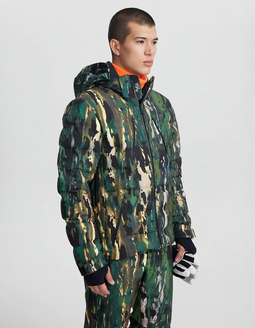 Aztech Mountain - Nuke Suit - Green Camo Multi - 男装 - 滑雪夹克 - 绿迷彩色 商品图2