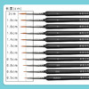 【福利】狼毫极细勾线笔学生常用软头绘画颜料国画水彩水粉面相笔毛笔特细画笔套装勾勒美术专用画画细学生用描边工笔 商品缩略图1