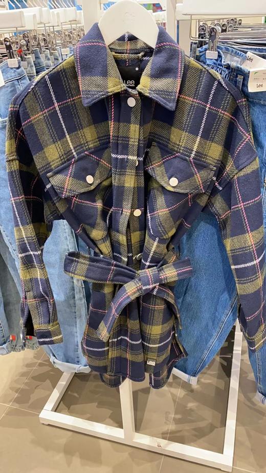 Lee商场同款女士衬衫外套L417305TT66T 商品图0