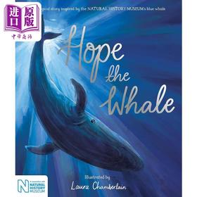 【中商原版】Laura Chamberlain Hope the Whale 蓝鲸霍普的海洋旅程 英文原版进口图书 儿童绘本 动物知识科普故事图画书