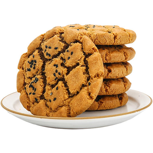 【自然醇香 口口酥脆！美味夹心桃酥】香酥可口 好吃不腻 不单独添加蔗糖一口咬下，山药香浓。零食黑芝麻铁棍山药夹心桃酥山药饼干核桃酥 商品图2