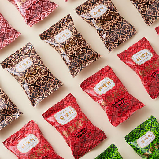 沈爷的宝贝 好嘴到什锦鱼皮花生多口味混合茶点零食小点心240g/袋 商品图4