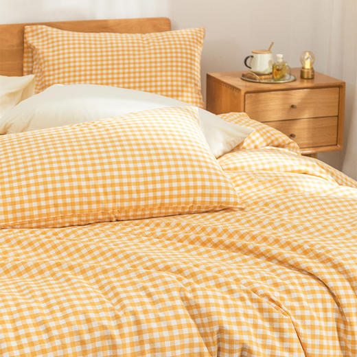 100%全棉床品格子四件套 商品图6