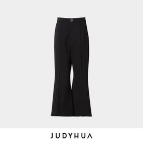 JUDYHUA 8分弹力喇叭裤