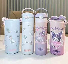 (5起少3元)THEMOS膳魔师提手保温杯500ml库洛米/玉桂狗（含杯套）两种颜色
