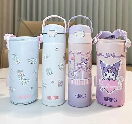 (5起少3元)THEMOS膳魔师提手保温杯500ml库洛米/玉桂狗（含杯套）两种颜色 商品图0